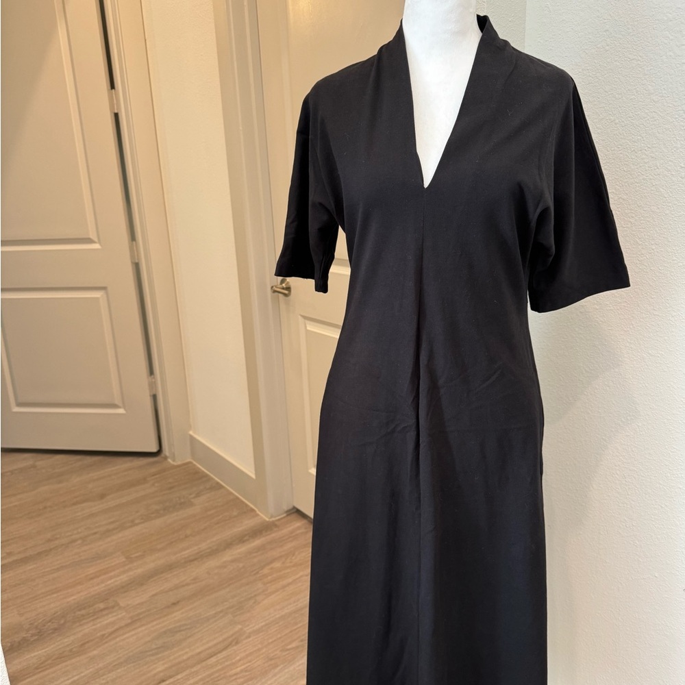 Women’s blk dress, velvet for Anthropologie brand